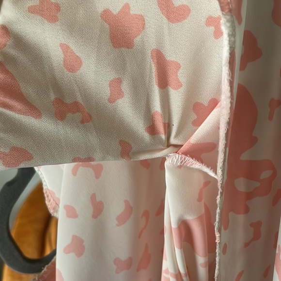 Vintage HHR lightweight print open front blazer with shoulder pads! - Picture 7 of 8